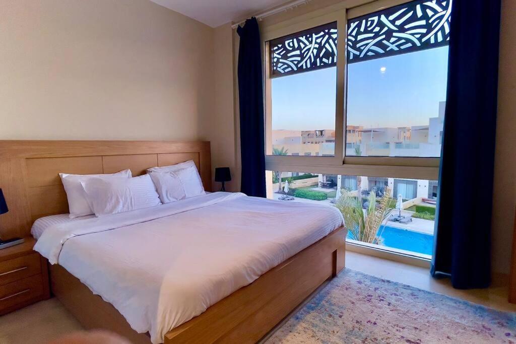 Mangroovy Seaview 2Br Beach And Pool Free Access Apartment Hurghada Ngoại thất bức ảnh